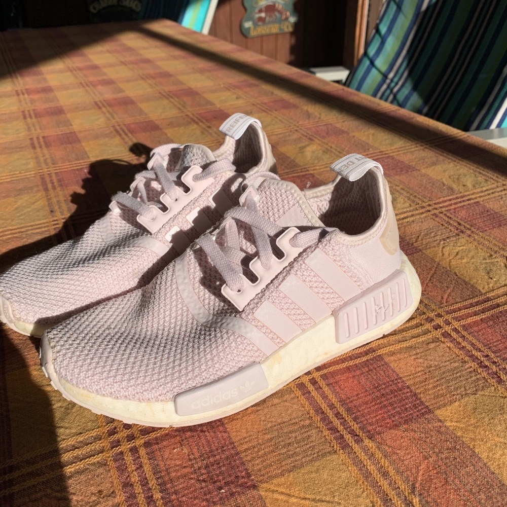 PINK NIKE NMD 1s